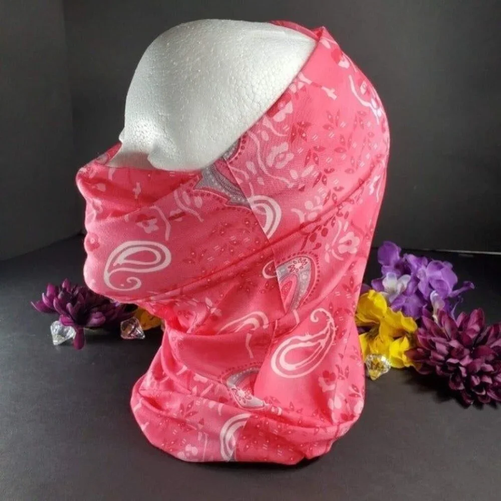 Head Wrap Scarf Hairband Gaiter Ski Mask Seamless Bandana Head Wear Turban